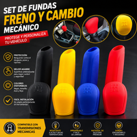 Funda de cambio mecánico y freno