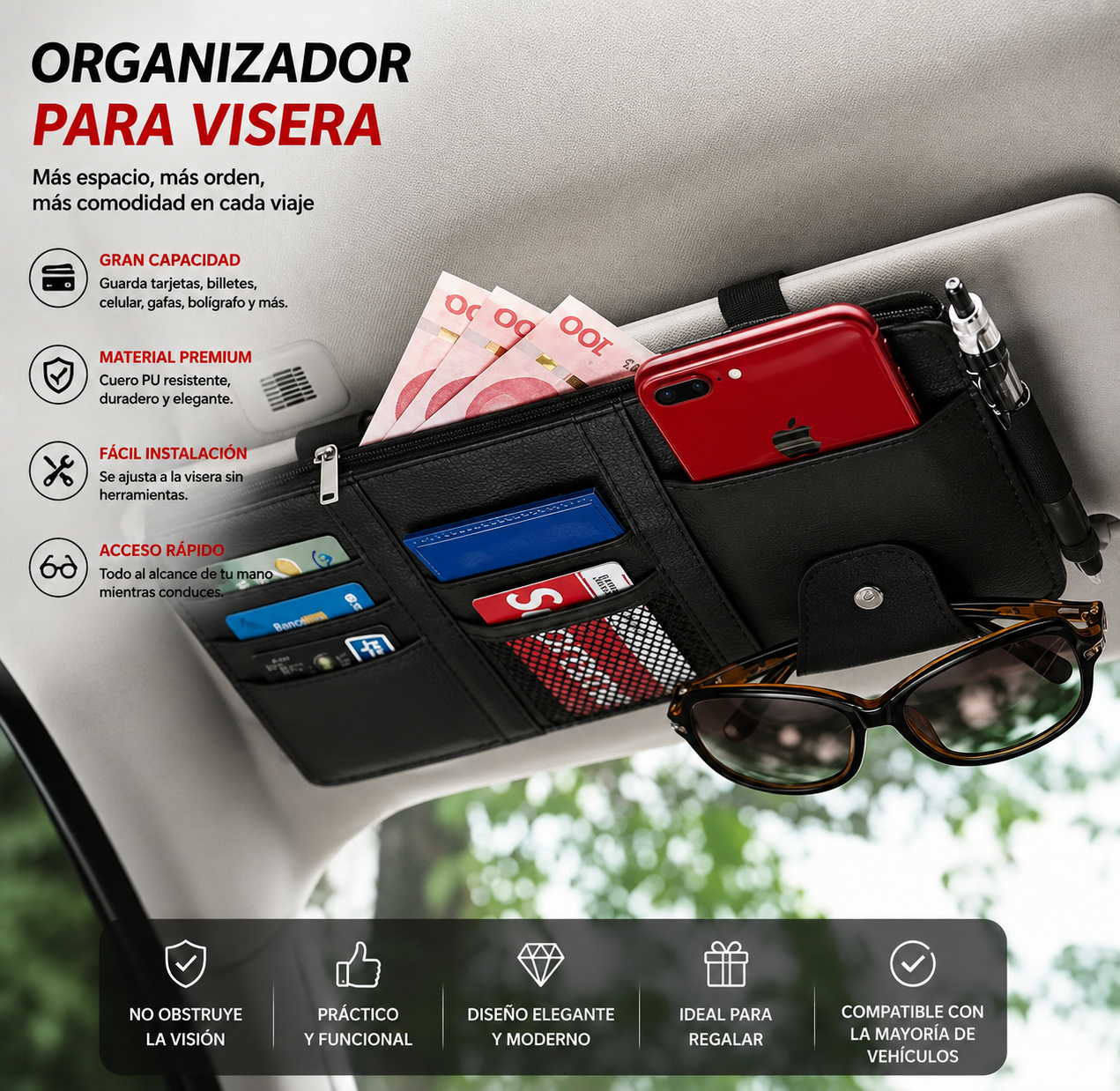 ORGANIZADOR VICERA COCHE.