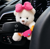 Adorno Peluche para Palanca de Auto – Diseño Tierno