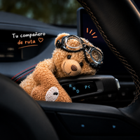 Adorno Peluche para Palanca de Auto – Diseño Tierno