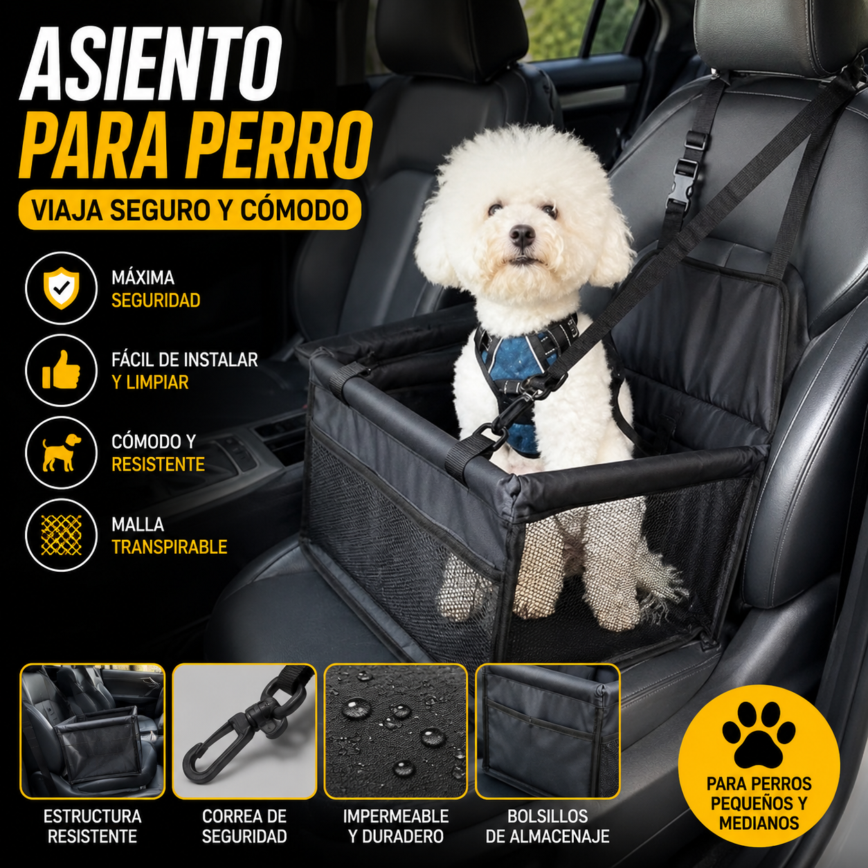 Cama Copiloto Pet